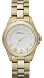 Marc Jacobs Rivera White Dial Gold Steel Strap Watch for Women - MBM3134 Authentic Buy Shop Now