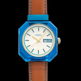 Fossil Candy White Dial Brown Leather Strap Watch for Men - ES3536 Authentic Buy Shop Now