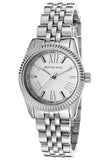Michael Kors Lexington Quartz White Dial Silver Steel Strap Watch For Women - MK3228 Authentic Buy Shop Now