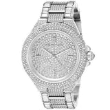Michael Kors Camille Crystal Pave Dial Silver Steel Strap Watch for Women - MK5869 Authentic Buy Shop Now