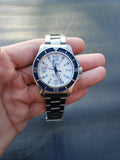 Breitling Superocean 42mm White Dial Silver Steel Strap Watch for Men - A17366D81A1A1 Authentic Buy Shop Now