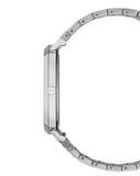 Gucci Grip Quartz Silver Dial Silver Steel Strap Watch For Women - YA157438 Authentic Buy Shop Now