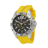 Tommy Hilfiger Sports Multifunction Black Dial Yellow Rubber Strap Watch for Men - 1791144 Authentic Buy Shop Now