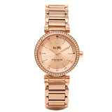 Coach Sports Rose Gold Dial Rose Gold Steel Strap Watch for Women - 14502200 Authentic Buy Shop Now