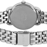 Coach Delancey White Dial Silver Steel Strap Watch for Women - 14502240 Authentic Buy Shop Now