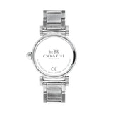 Coach Madison White Dial Silver Steel Strap Watch for Women - 14502396 Authentic Buy Shop Now