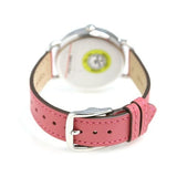 Coach Delancey White Dial Pink Leather Strap Watch for Women - 14502717 Authentic Buy Shop Now