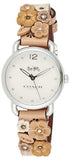 Coach Perry White Dial Brown Floral Leather Strap Watch for Women - 14502873 Authentic Buy Shop Now