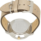 Coach Perry White Dial Beige Leather Strap Watch for Women - 14503157 Authentic Buy Shop Now
