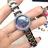 Coach Park Mother of Pearl Blue Dial Silver Steel Strap Watch for Women - 14503224 Authentic Buy Shop Now