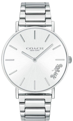 Coach Perry Silver Dial Silver Steel Strap Watch for Women - 14503344 Authentic Buy Shop Now
