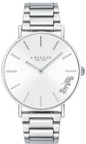 Coach Perry Silver Dial Silver Steel Strap Watch for Women - 14503344 Authentic Buy Shop Now