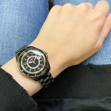 Coach Preston Black Dial Black Steel Strap Watch for Women - 14503461 Authentic Buy Shop Now