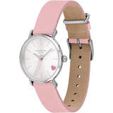 Coach Perry Silver Dial Pink Leather Strap Watch for Women - 14503516 Authentic Buy Shop Now