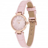 Coach Hayley Mother of Pearl Pink Dial Pink Leather Strap Watch for Women - 14503537 Authentic Buy Shop Now