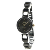 Coach Park Swarovski Crystals Black Dial Black Steel Strap Watch for Women - 14503564 Authentic Buy Shop Now