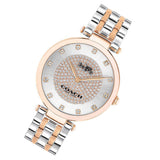 Coach Park Silver Dial Two Tone Steel Strap Watch for Women - 14503644 Authentic Buy Shop Now
