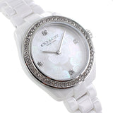 Coach Preston Mother of Pearl Dial White Steel Strap Watch for Women - 14503661 Authentic Buy Shop Now