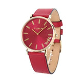 Coach Perry Red Dial Red Leather Strap Watch for Women - 14503852 Authentic Buy Shop Now