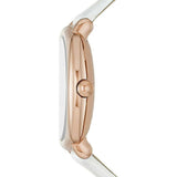 Marc Jacobs Mandy White Dial White Leather Strap Watch for Women - MJ8678 Authentic Buy Shop Now