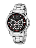 Maserati Successo Chronograph Black Dial Silver Steel Strap Watch For Men - R8873621009 Authentic Buy Shop Now