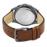 Coach Sullivan Chronograph Black Dial Brown Leather Strap Watch for Men - 14602070 Authentic Buy Shop Now
