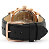 Coach Sullivan Chronograph Black Dial Black Leather Strap Watch for Men - 14602087 Authentic Buy Shop Now