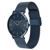Coach Charles Blue Dial Blue Mesh Bracelet Watch for Men - 14602146 Authentic Buy Shop Now