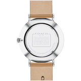 Coach Charles Black Dial Brown Leather Strap Watch for Men - 14602155 Authentic Buy Shop Now