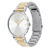 Coach Perry Silver Dial Two Tone Steel Strap Watch for Women - 14503347 Authentic Buy Shop Now
