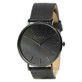 Coach Charles Black Dial Black Leather Strap Watch for Men - 14602434 Authentic Buy Shop Now