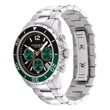 Coach Kent Green Dial Silver Steel Strap Watch for Men - 14602557 Authentic Buy Shop Now