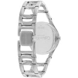 Calvin Klein Class White Dial Silver Steel Strap Watch for Women - K6R23126 Authentic Buy Shop Now