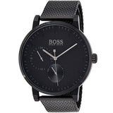 Hugo Boss Oxygen Black Dial Black Mesh Bracelet Watch for Men - 1513636 Authentic Buy Shop Now
