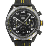 Tag Heuer Carrera x Porsche Automatic Chronograph Black Dial Black Nylon Strap Watch for Men - CBN2A1H.FC6512 Authentic Buy Shop Now