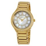 Michael Kors Kerry Mother of Pearl Dial Gold Steel Strap Watch for Women - MK3312 Authentic Buy Shop Now
