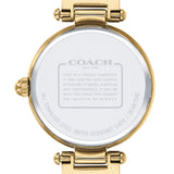 Coach Park Blue Dial Gold Steel Strap Watch for Women - 14503225 Authentic Buy Shop Now