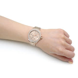 Hugo Boss Premiere Rose Gold Dial with DIamonds Rose Gold Steel Strap Watch for Women - 1502443 Authentic Buy Shop Now