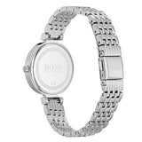 Hugo Boss Companion Black Dial Silver Steel Strap Watch for Men - 1513652 Authentic Buy Shop Now