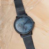 Hugo Boss Infinity Blue Dial Blue Mesh Bracelet Watch for Women - 1502518 Authentic Buy Shop Now