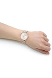 Hugo Boss Infinity Carnation Gold Dial Gold Mesh Bracelet Watch for Women - 1502519 Authentic Buy Shop Now