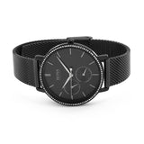 Hugo Boss Infinity Black Dial Black Mesh Bracelet Watch for Women -1502521 Authentic Buy Shop Now
