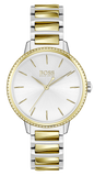 Hugo Boss Signature Silver Dial Two Tone Steel Strap Watch for Women - 1502568 Authentic Buy Shop Now