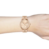 Hugo Boss Prima Gold Dial Gold Steel Strap Watch for Women - 1502571 Authentic Buy Shop Now