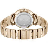 Hugo Boss Prima Gold Dial Gold Steel Strap Watch for Women - 1502571 Authentic Buy Shop Now