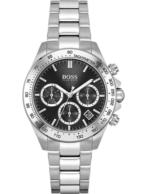 Hugo Boss Novia Black Dial Silver Steel Strap Watch for Women - 1502614 Authentic Buy Shop Now
