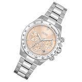 Hugo Boss Novia Pink Dial Silver Steel Strap Watch for Women - 1502615 Authentic Buy Shop Now