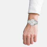 Hugo Boss Novia Chronograph Silver Dial Silver Steel Strap Watch for Women - 1502616 Authentic Buy Shop Now
