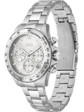 Hugo Boss Novia Chronograph Silver Dial Silver Steel Strap Watch for Women - 1502616 Authentic Buy Shop Now