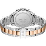 Hugo Boss Novia Brown Dial Two Tone Steel Strap Watch for Women - 1502617 Authentic Buy Shop Now